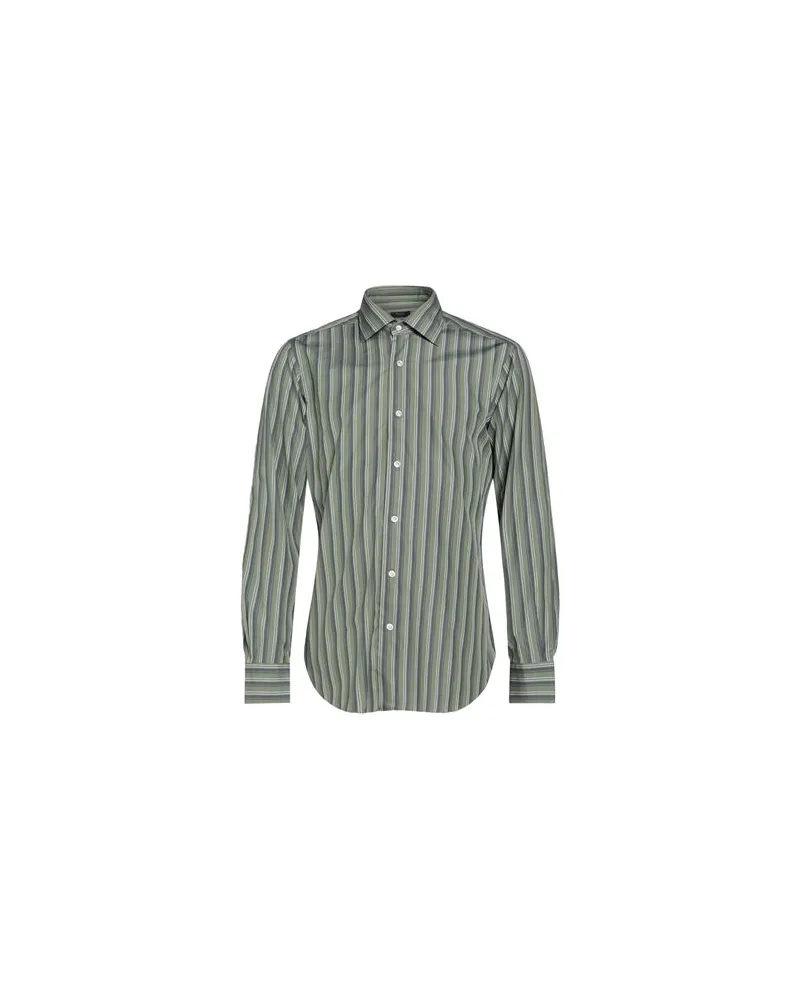 BARBA TOPS - Hemdenauf YOOX.COM Militärgrün