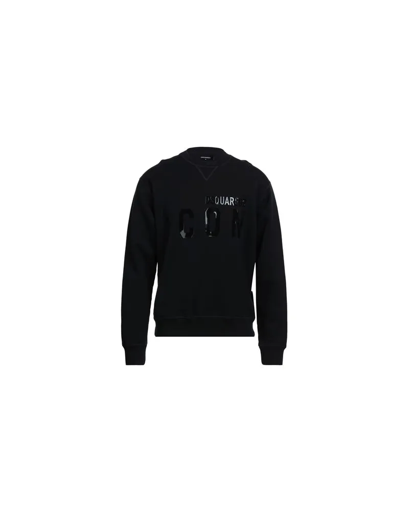 Dsquared2 TOPS - Sweatshirtsauf YOOX.COM Schwarz