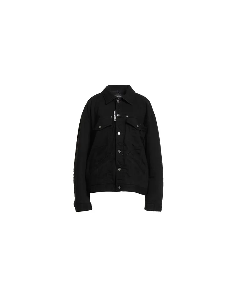 Dsquared2 JACKEN & MÄNTEL - Jeansjacken/Mäntelauf YOOX.COM Schwarz