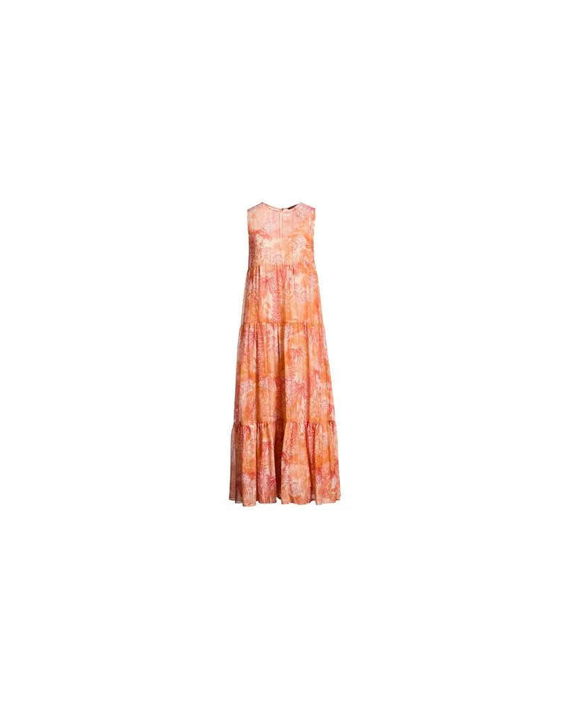 Max Mara KLEIDER - Maxi-Kleiderauf YOOX.COM Orange