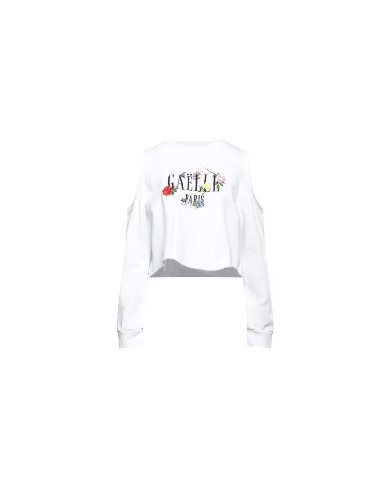 Gaëlle Bonheur TOPS - Sweatshirtsauf YOOX.COM Weiß