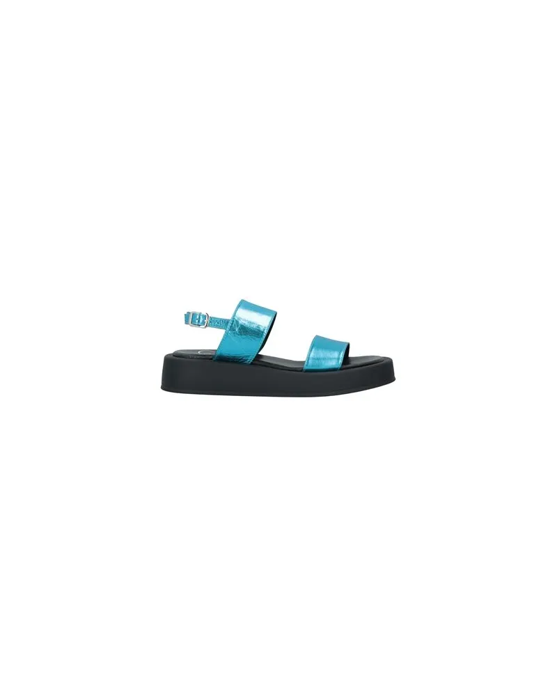 OROSCURO SCHUHE - Sandalenauf YOOX.COM Azurblau