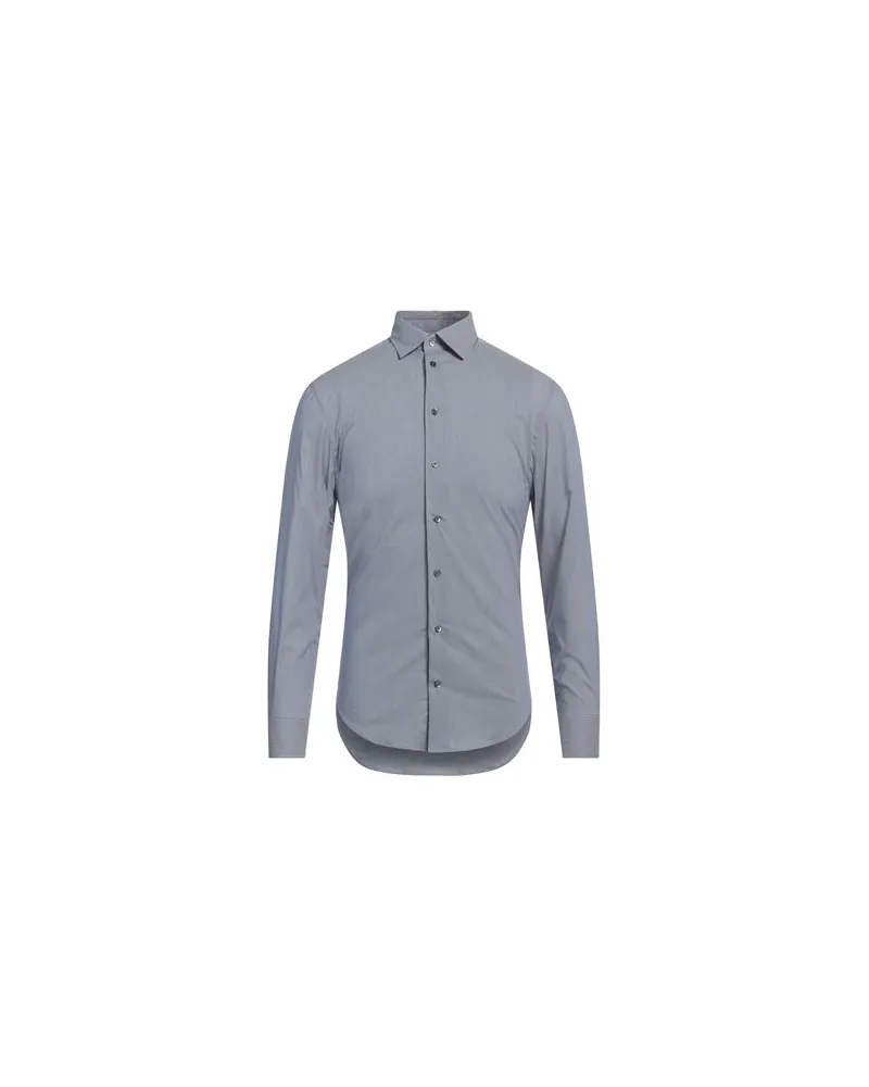 Emporio Armani TOPS - Hemdenauf YOOX.COM Blau
