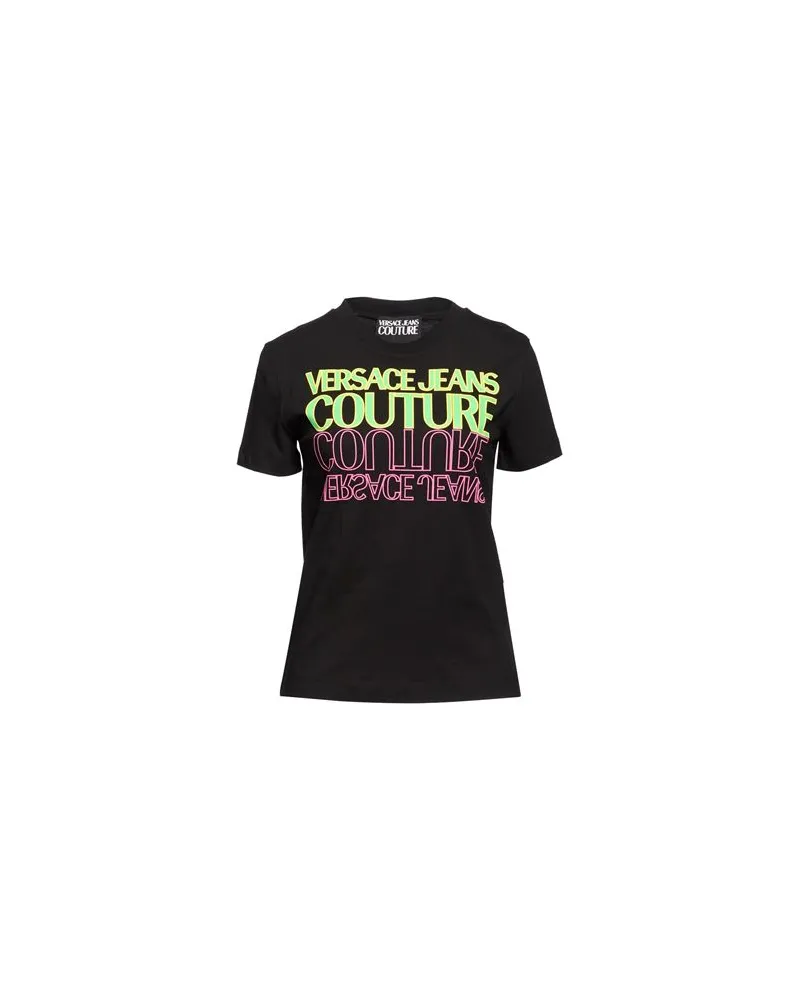 Versace Jeans TOPS - T-shirtsauf YOOX.COM Schwarz