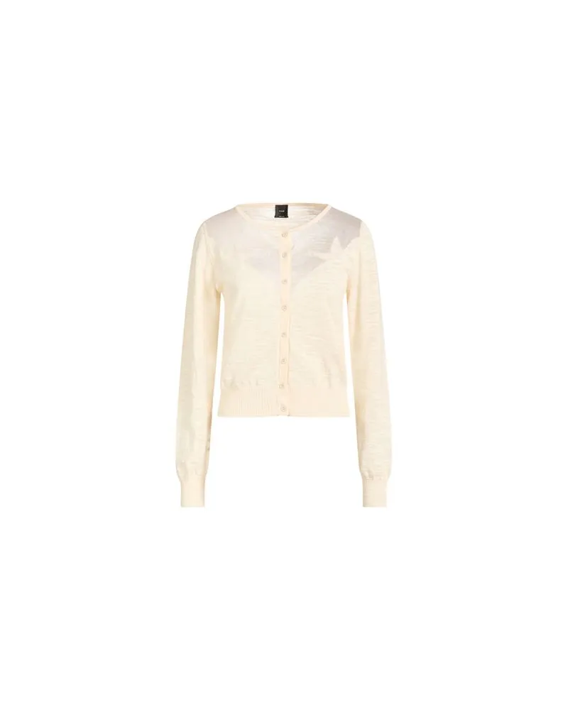 Pinko STRICKWAREN - Strickjackenauf YOOX.COM Beige