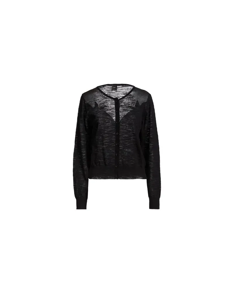Pinko STRICKWAREN - Strickjackenauf YOOX.COM Schwarz