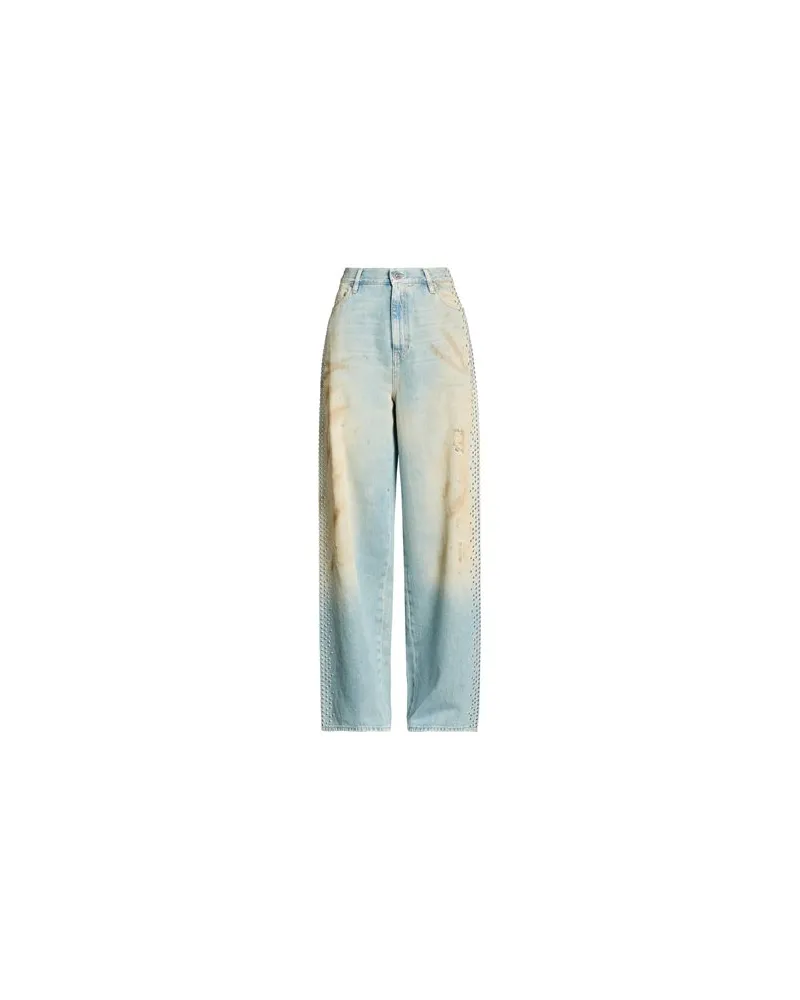 Golden Goose HOSEN & RÖCKE - Jeanshosenauf YOOX.COM Blau