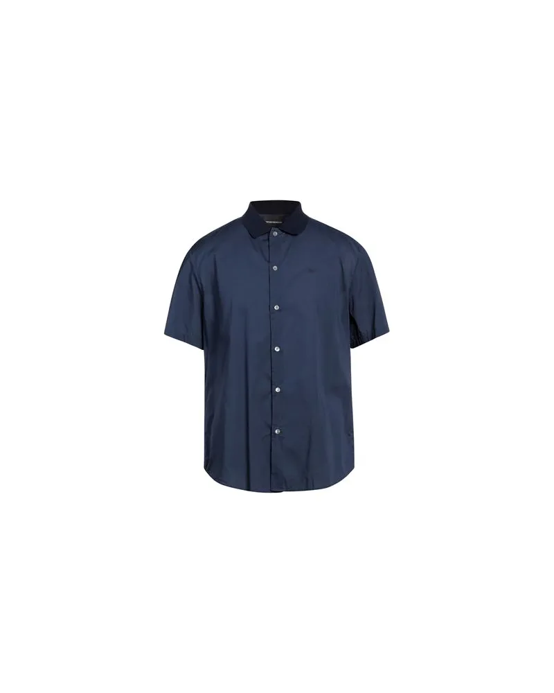 Emporio Armani TOPS - Hemdenauf YOOX.COM Marineblau