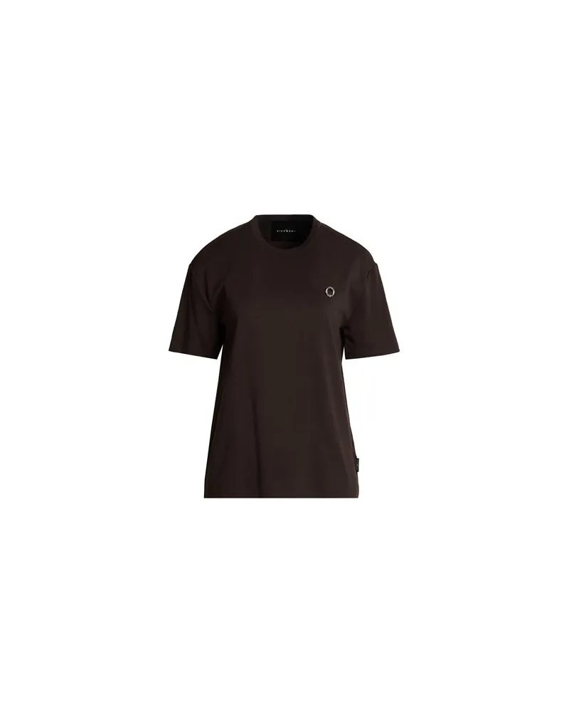 John Richmond TOPS - T-shirtsauf YOOX.COM Dunkelbraun