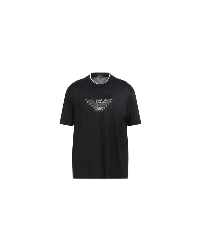 Emporio Armani TOPS - T-shirtsauf YOOX.COM Schwarz