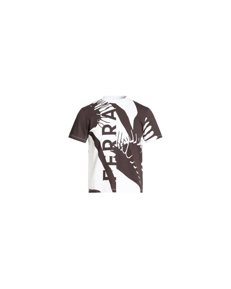 Ferragamo TOPS - T-shirtsauf YOOX.COM Schokobraun