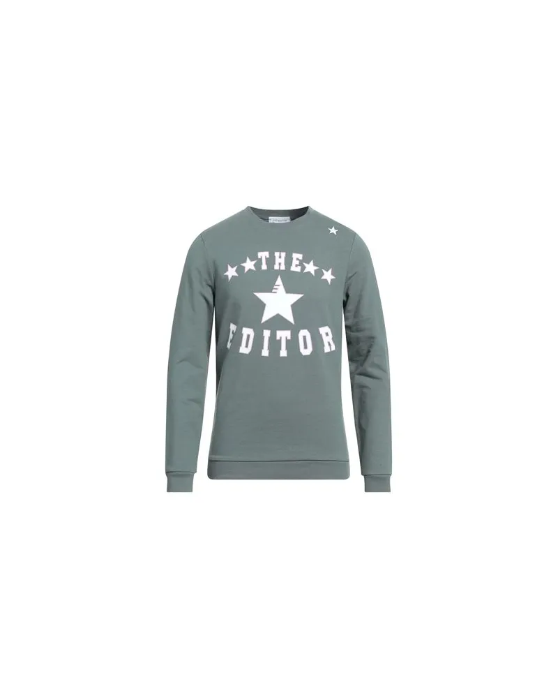 THE EDITOR TOPS - Sweatshirtsauf YOOX.COM Militärgrün