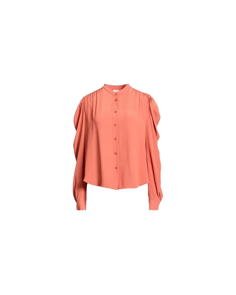 MEIMEIJ TOPS - Hemdenauf YOOX.COM Rostrot
