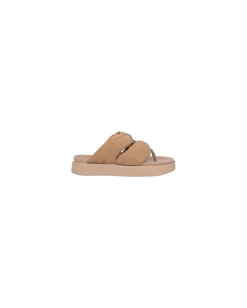 INUIKII SCHUHE - Zehentrennerauf YOOX.COM Hellbraun