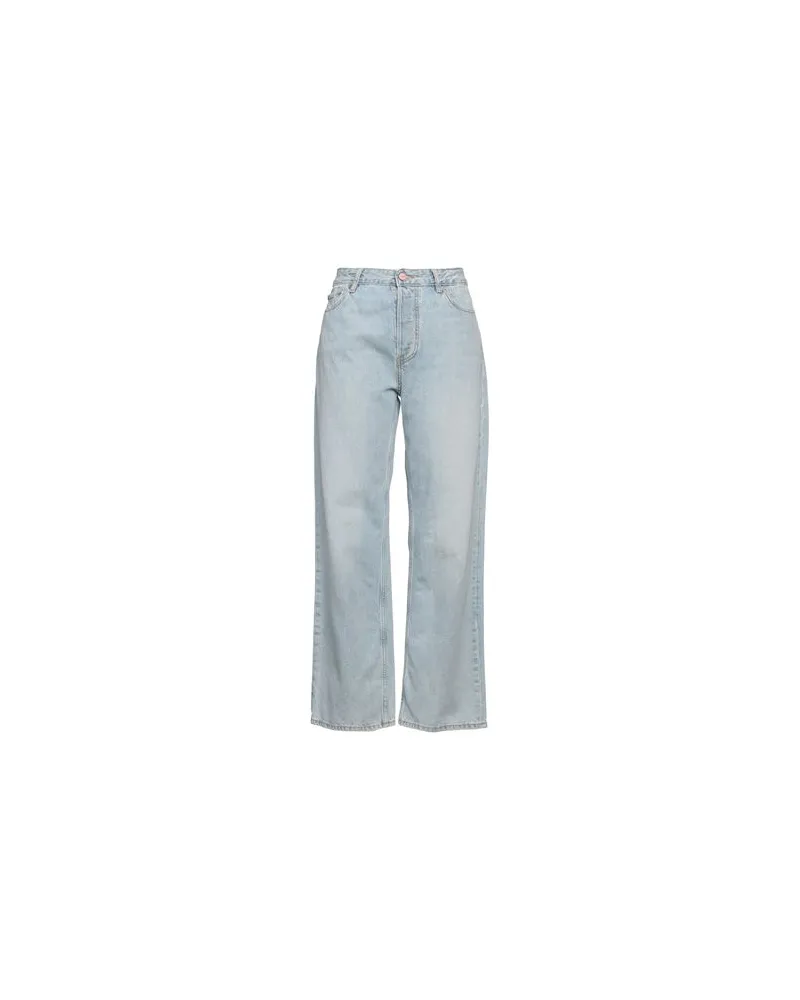 Ganni HOSEN & RÖCKE - Jeanshosenauf YOOX.COM Blau