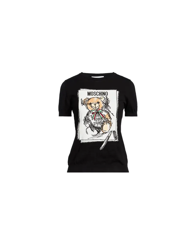 Moschino STRICKWAREN - Pulloverauf YOOX.COM Schwarz