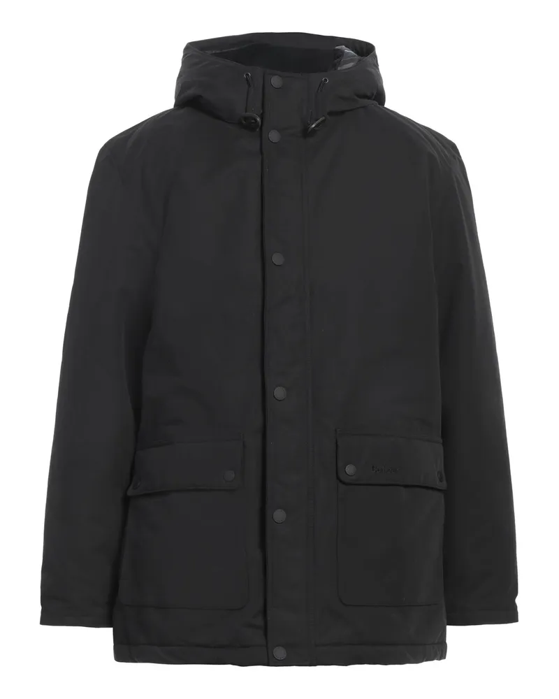 Barbour Mantel Schwarz