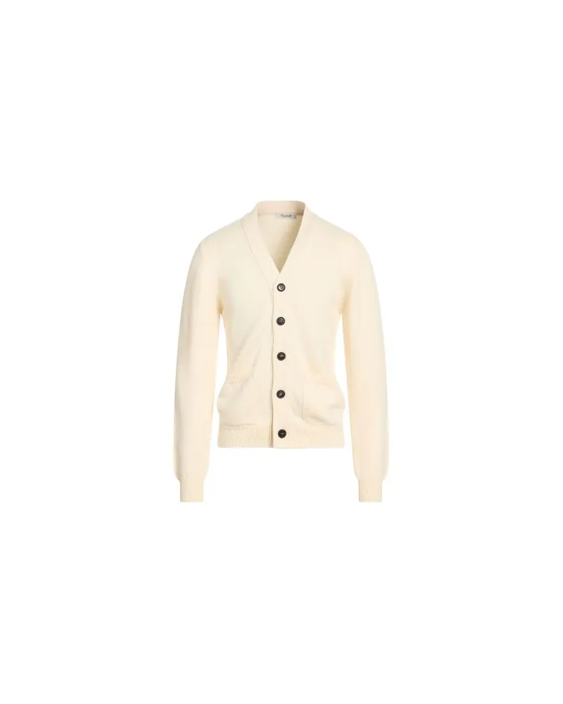 CROSSLEY STRICKWAREN - Strickjackenauf YOOX.COM Cremeweiß