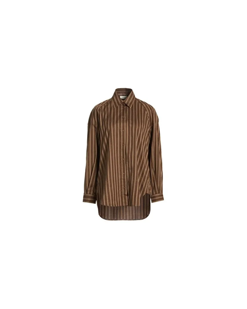 Sandro TOPS - Hemdenauf YOOX.COM Braun