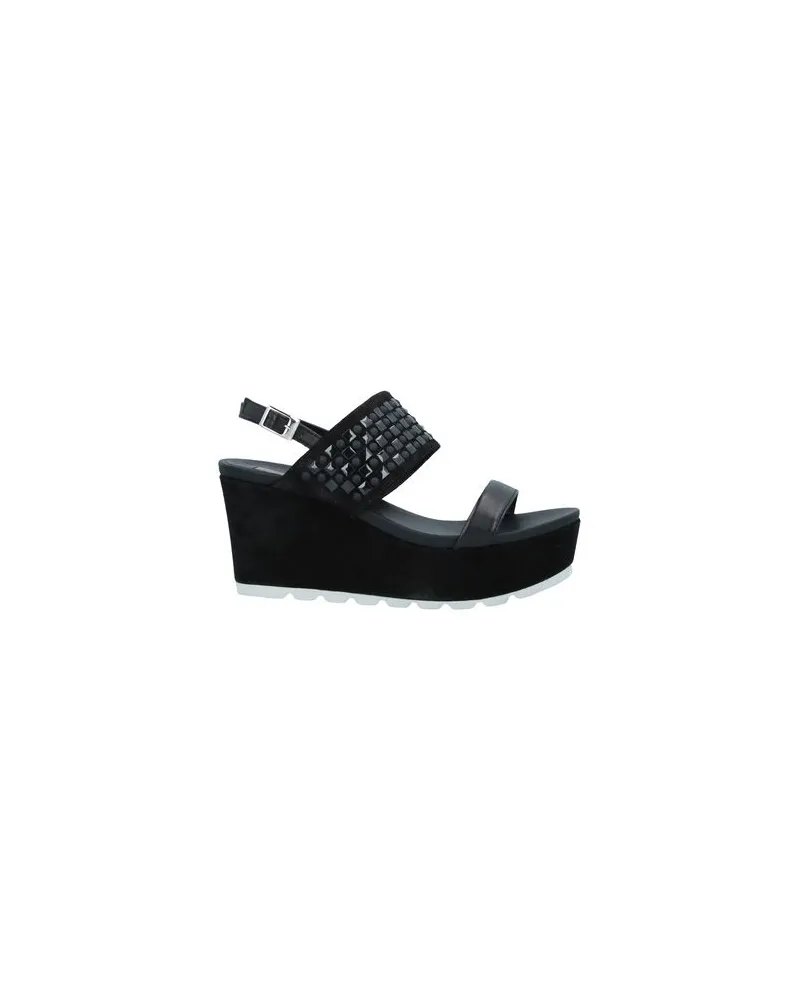 Tosca Blu SCHUHE - Sandalenauf YOOX.COM Schwarz