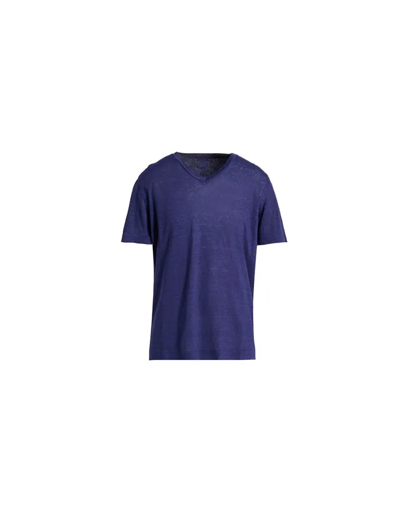 120% Lino TOPS - T-shirtsauf YOOX.COM Blau