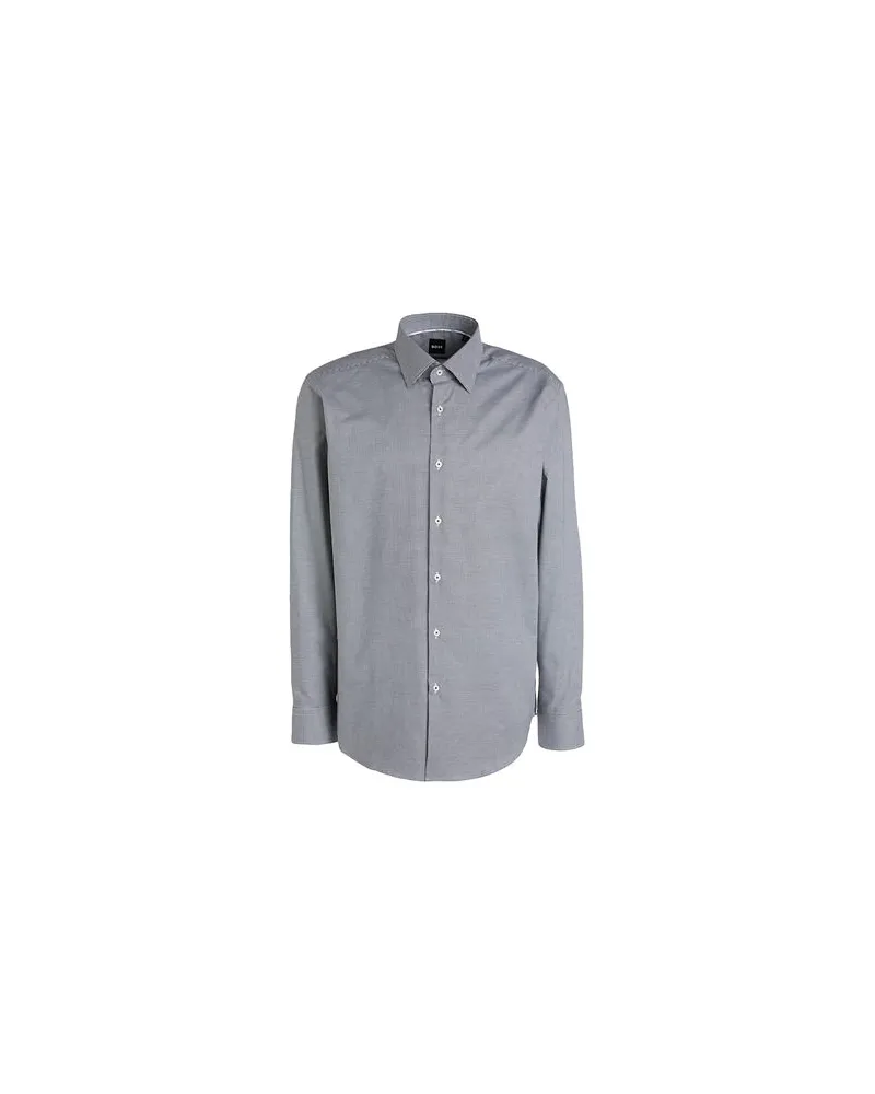 HUGO BOSS TOPS - Hemdenauf YOOX.COM Schwarz