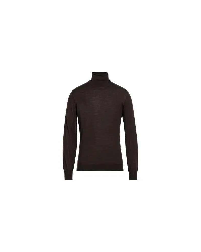 Filippo de Laurentiis STRICKWAREN - Rollkragenpulloverauf YOOX.COM Schokobraun