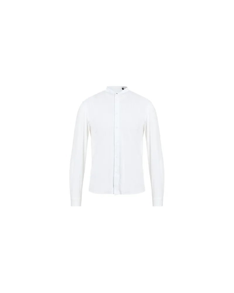 DISTRETTO12 TOPS - Hemdenauf YOOX.COM Weiß