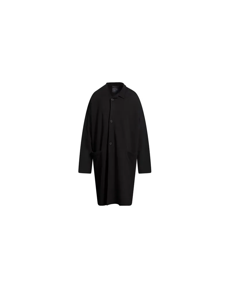 Yohji Yamamoto JACKEN & MÄNTEL - Jacken, Mäntel & Trenchcoatsauf YOOX.COM Schwarz