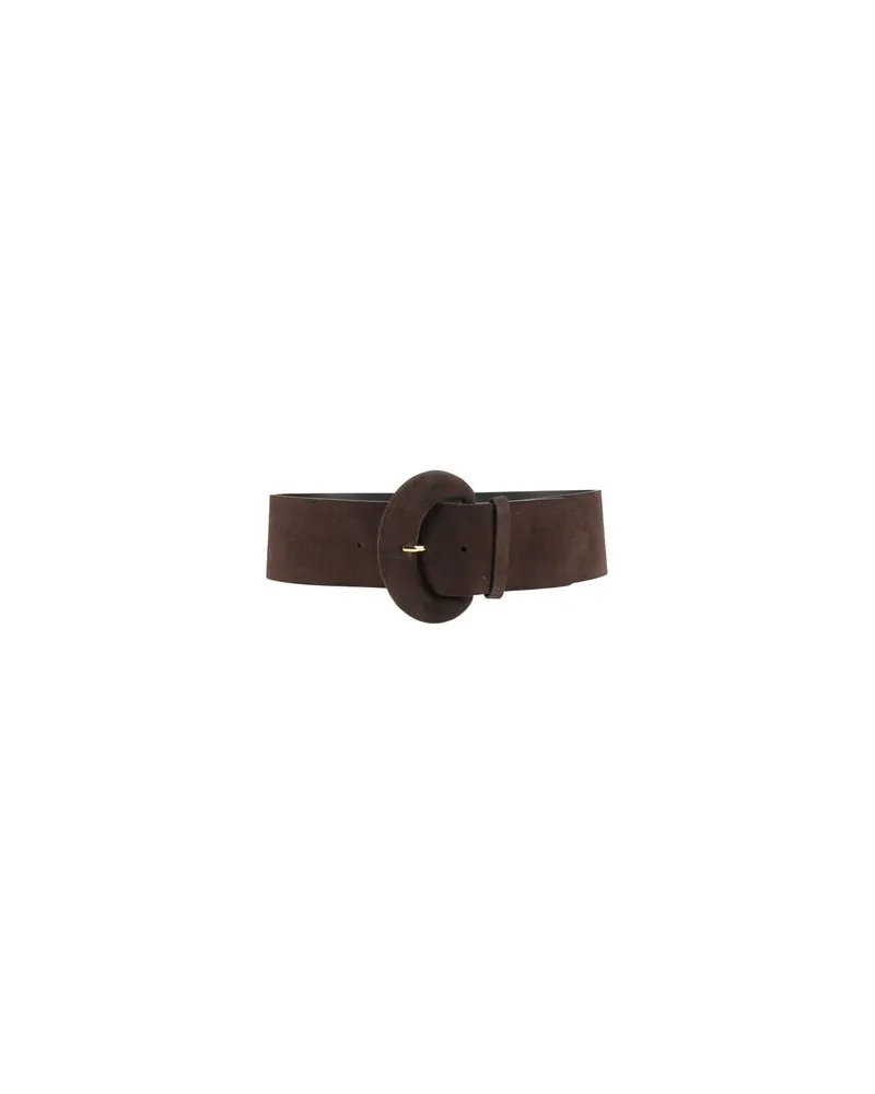 Luisa Spagnoli Kleinlederwaren - Gürtelauf YOOX.COM Dunkelbraun