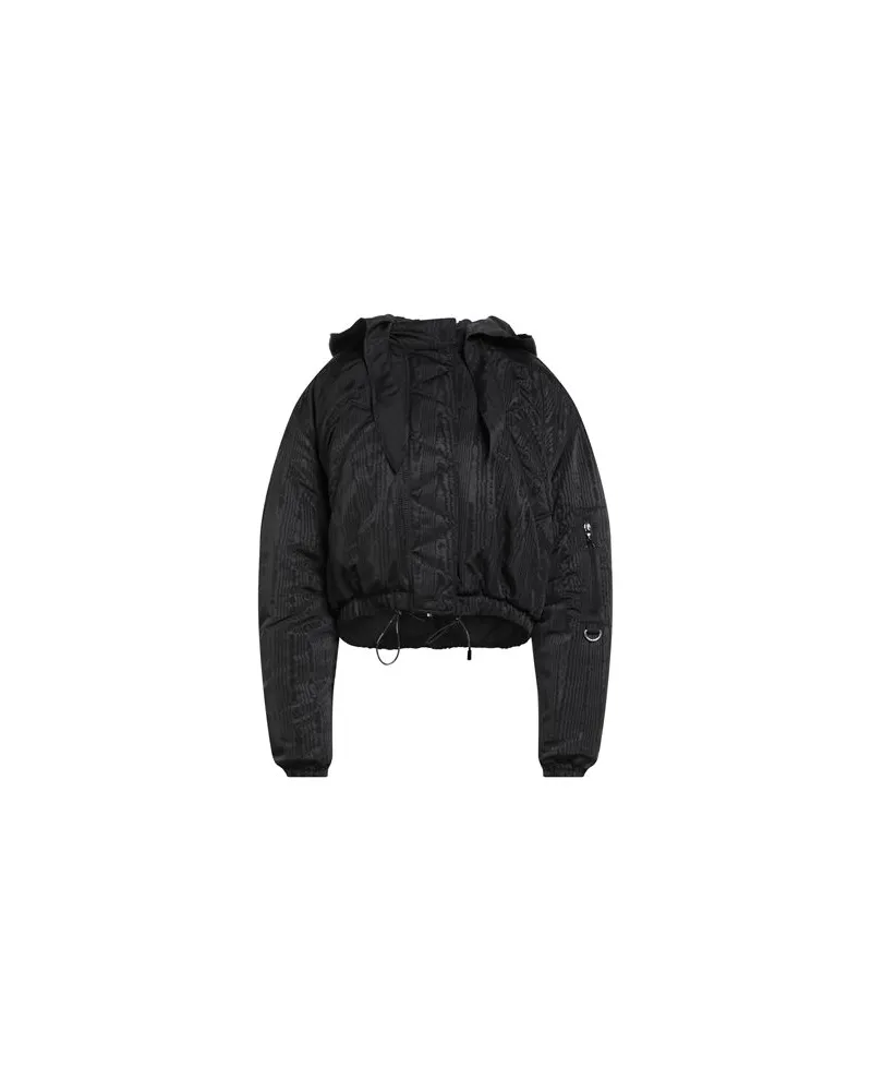 Marine Serre JACKEN & MÄNTEL - Pufferjacken & Daunenjackenauf YOOX.COM Schwarz