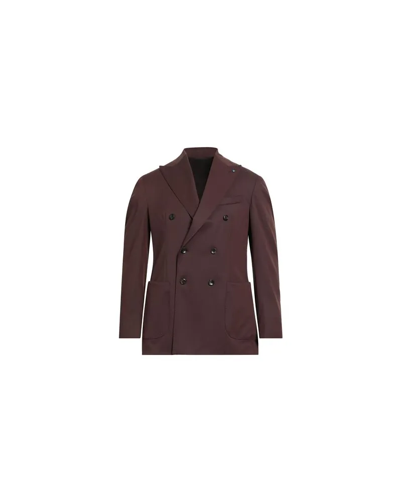 Giampaolo Viozzi ANZÜGE und CO-ORDS - Blazersauf YOOX.COM Schokobraun