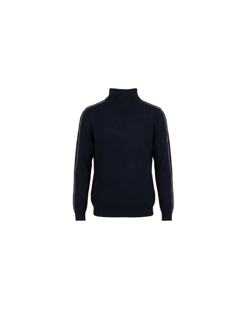 Emporio Armani STRICKWAREN - Rollkragenpulloverauf YOOX.COM Nachtblau