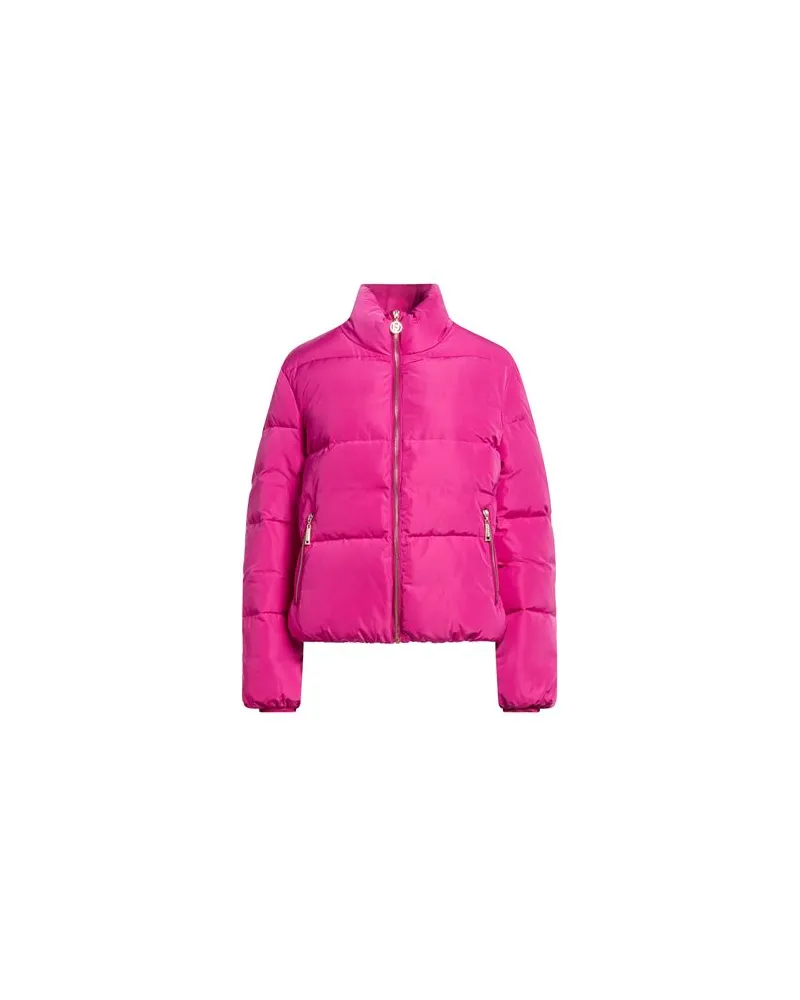 Liu Jo JACKEN & MÄNTEL - Pufferjacken & Daunenjackenauf YOOX.COM Magenta