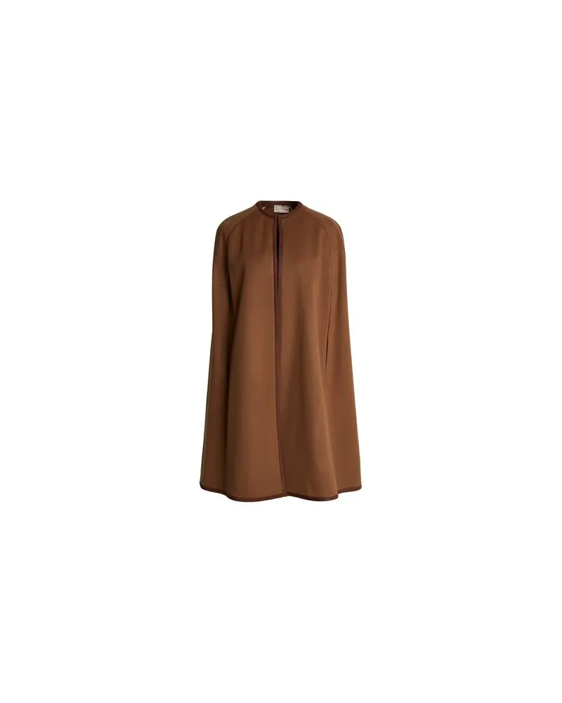 Drumohr  JACKEN & MÄNTEL - Capesauf YOOX.COM Braun