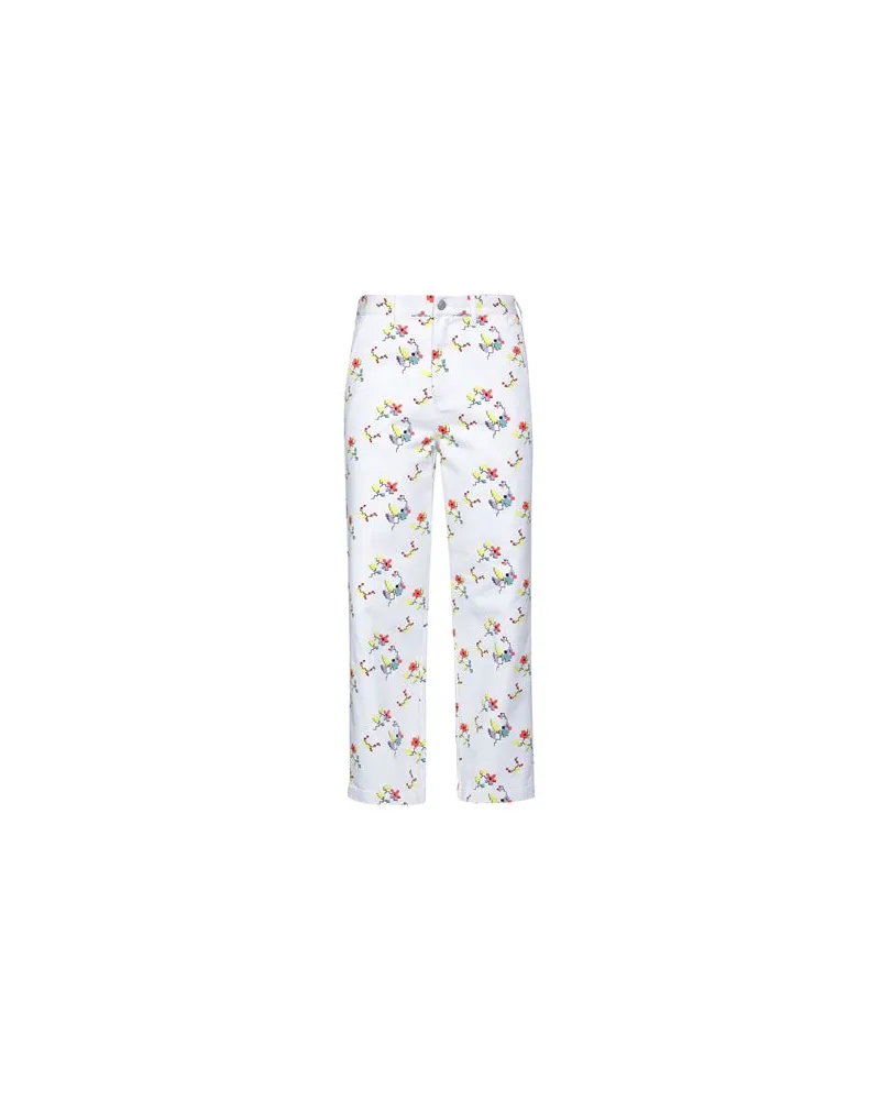 Obey HOSEN & RÖCKE - Hosenauf YOOX.COM Weiß