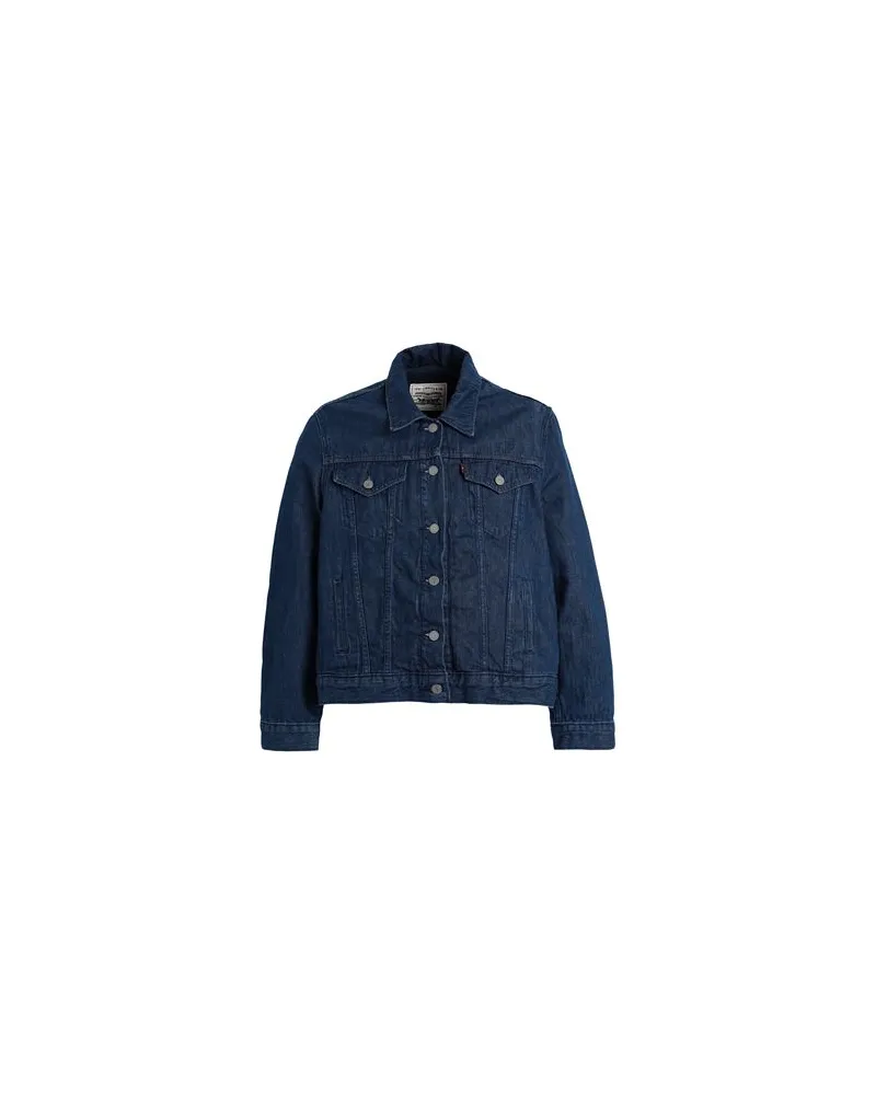 Levi's WLTRD LINED VINTAGE TRKR  - JACKEN & MÄNTEL - Jeansjacken/Mäntelauf YOOX.COM Blau