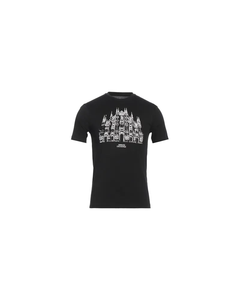 Armani Exchange TOPS - T-shirtsauf YOOX.COM Schwarz