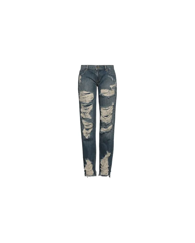 Retrofête HOSEN & RÖCKE - Jeanshosenauf YOOX.COM Blau