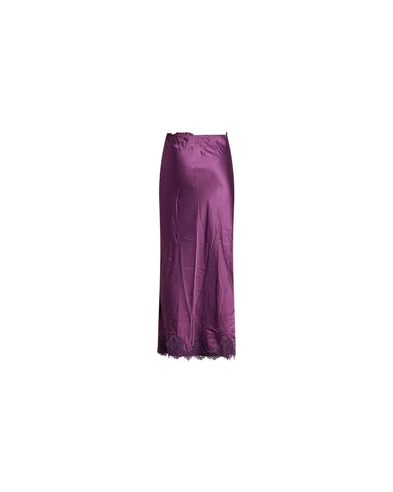Pink Memories HOSEN & RÖCKE - Maxi-Röckeauf YOOX.COM Pflaume