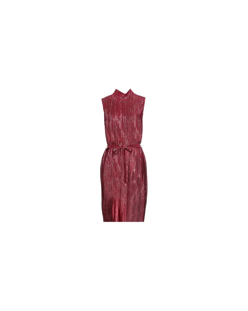 Brand Unique KLEIDER - Midi-Kleiderauf YOOX.COM Bordeaux