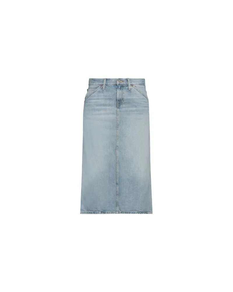 RE/DONE HOSEN & RÖCKE - Jeansröckeauf YOOX.COM Blau