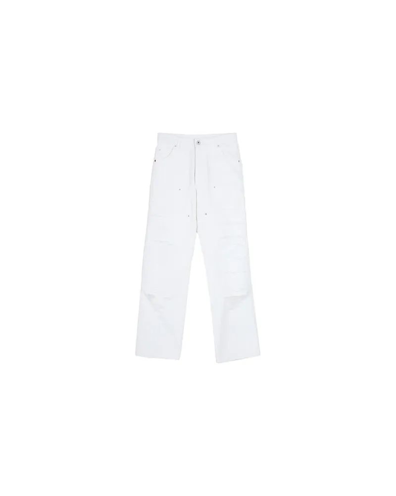 Heron Preston HOSEN & RÖCKE - Hosenauf YOOX.COM Weiß