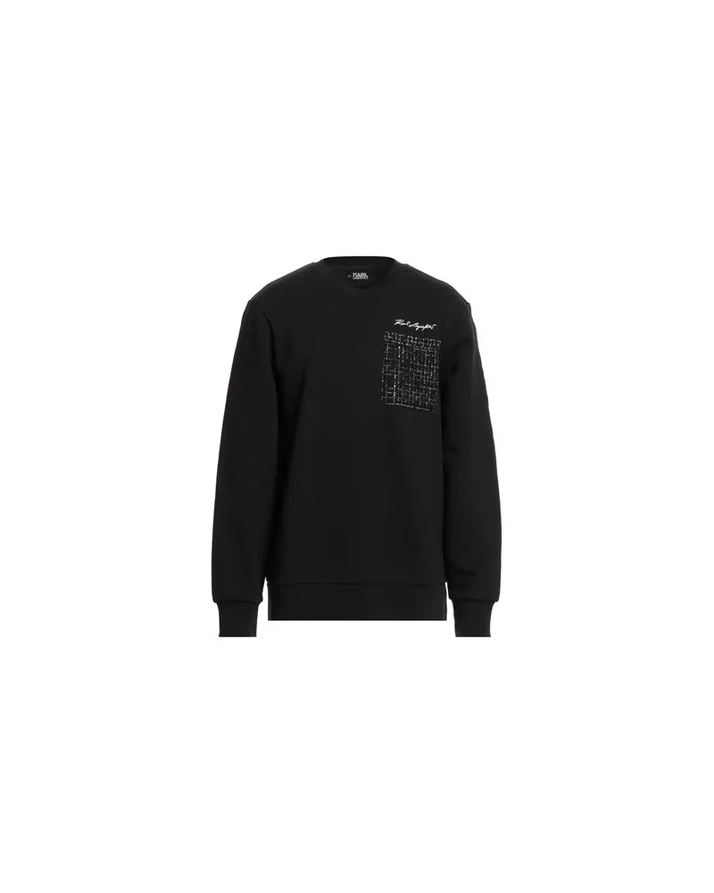Karl Lagerfeld TOPS - Sweatshirtsauf YOOX.COM Schwarz
