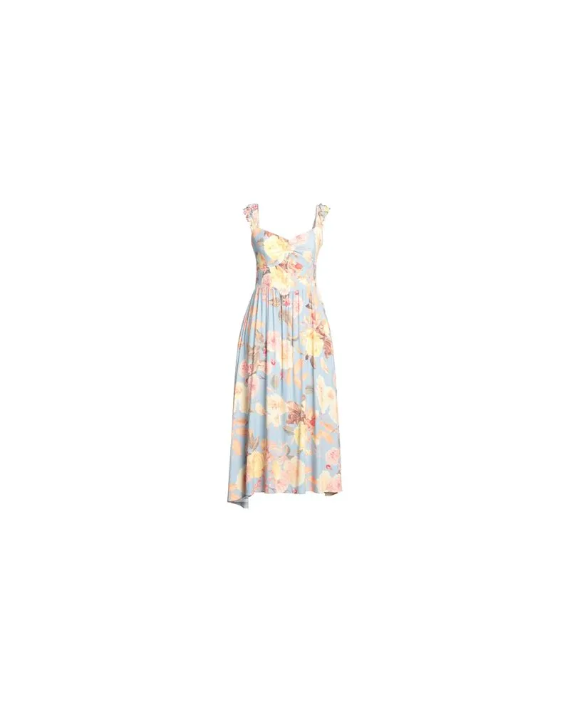 Guess KLEIDER - Midi-Kleiderauf YOOX.COM Himmelblau