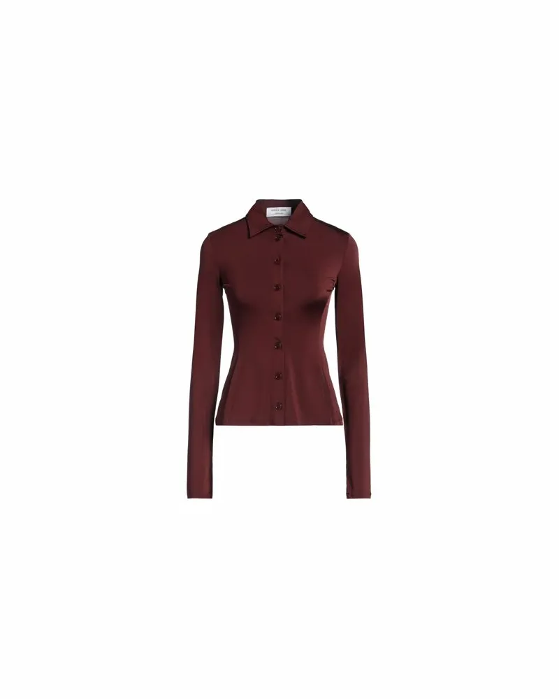 Marine Serre TOPS - Hemdenauf YOOX.COM Braun