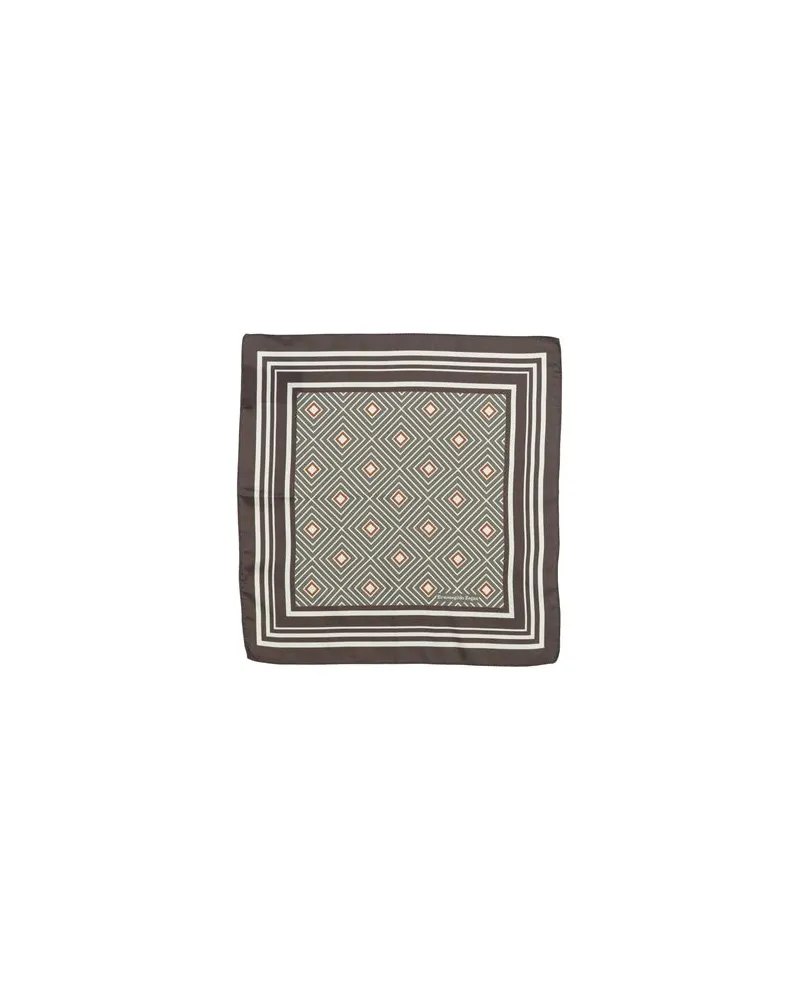 Ermenegildo Zegna ACCESSOIRES - Krawatten & Fliegenauf YOOX.COM Dunkelbraun