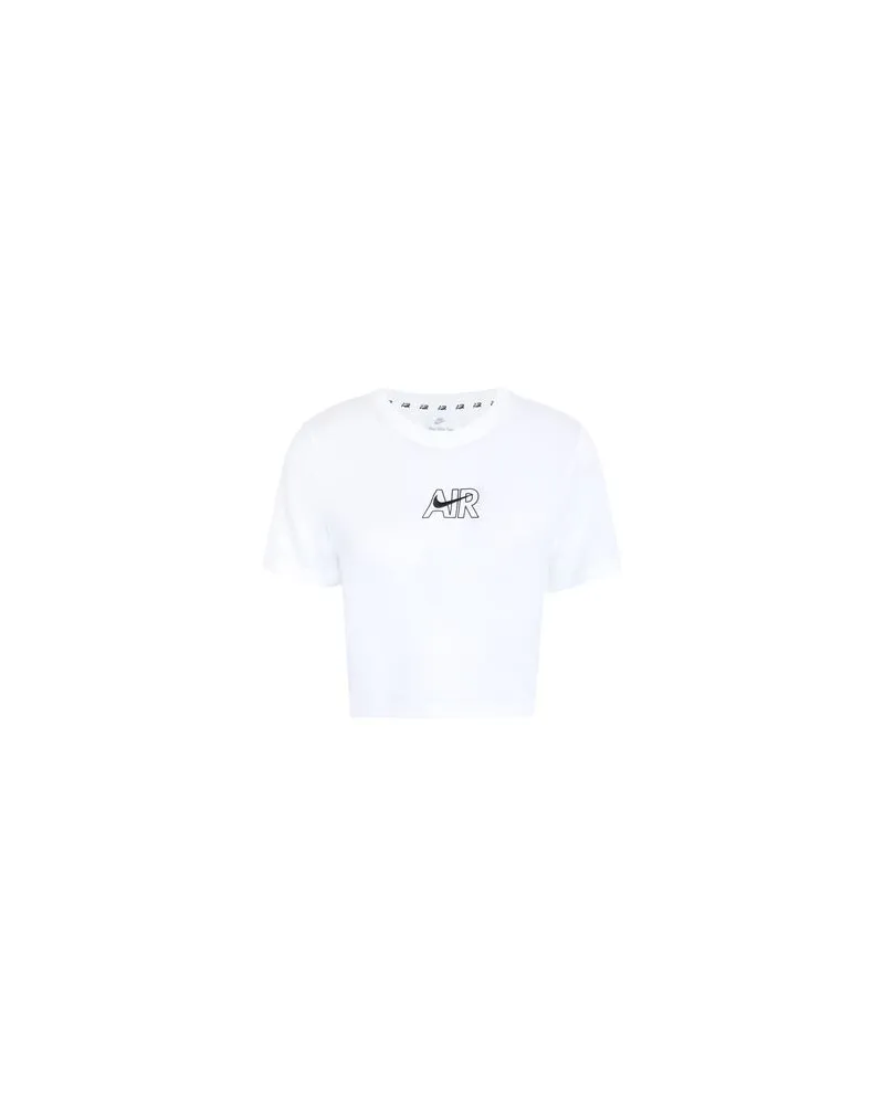Nike Air  Cropped Top  - TOPS - T-shirtsauf YOOX.COM Weiß