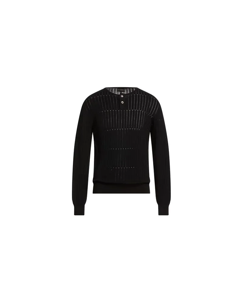 Emporio Armani STRICKWAREN - Pulloverauf YOOX.COM Schwarz