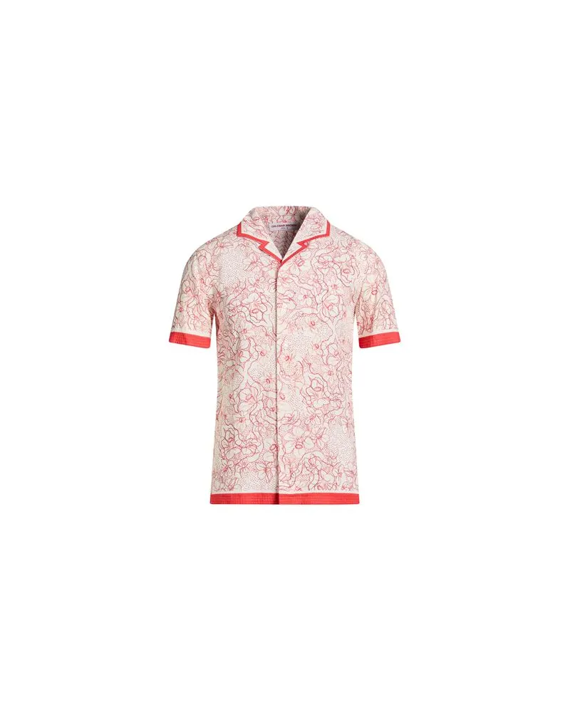 Orlebar Brown TOPS - Hemdenauf YOOX.COM Tomatenrot